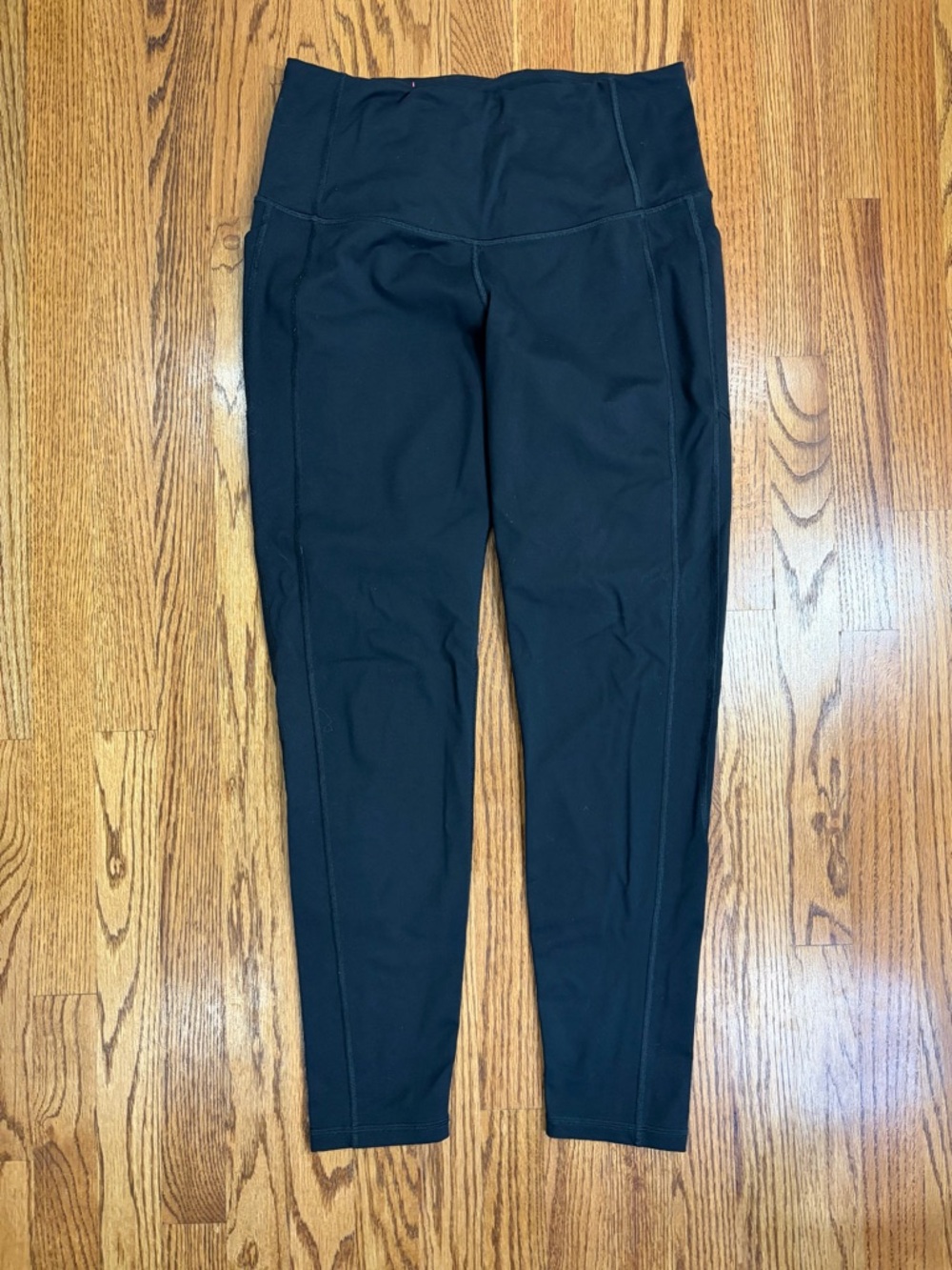 Victoria Sport High-Waisted Black Leggings - Sleek Everyday Activewear sz Large